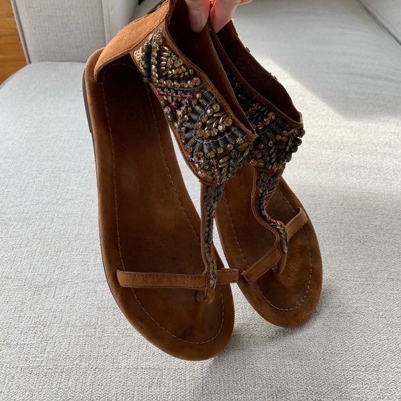 Free People Shoes - Free People Leather Sandal by Bacio 61 - size 8.5